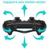 DATA FROG Беспроводной Bluetooth-контроллер для контроллера PS4, удаленный геймпад, совместимый с игровым джойстиком PS4/Slim/Pro с двойной вибрацией для ПК