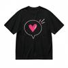 Women's All-Season Trend Classic T-Shirt Cute Heart In Dialog Box Design Tee
