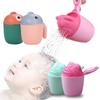 Child Washing Washing Head Kids Shower Shampoo Rinse Cup Waterfall Rinser Spoons Baby Bath Cup