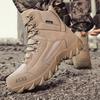 Men's Boots High Quality Hiking Boots Men's Outdoor Boots Non Slip High Top Training Boots Men's Plus Size Jungle Hunting Boots