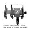 For Yamaha XT600 XT 600 1983-1986 XT600Z XT600E XT600ZE Motorcycle Accessories Handlebar Mobile Phone Holder GPS Stand Bracket