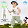 Disney Комплект: Повседневный жилет с мультяшным принтом и штаны от комаров для мальчиков