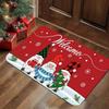 Рождественский ковер, подарок, красный, праздничный мягкий ковер для гостиной, спальни, придверный коврик, уличный ковер, украшение для дома.