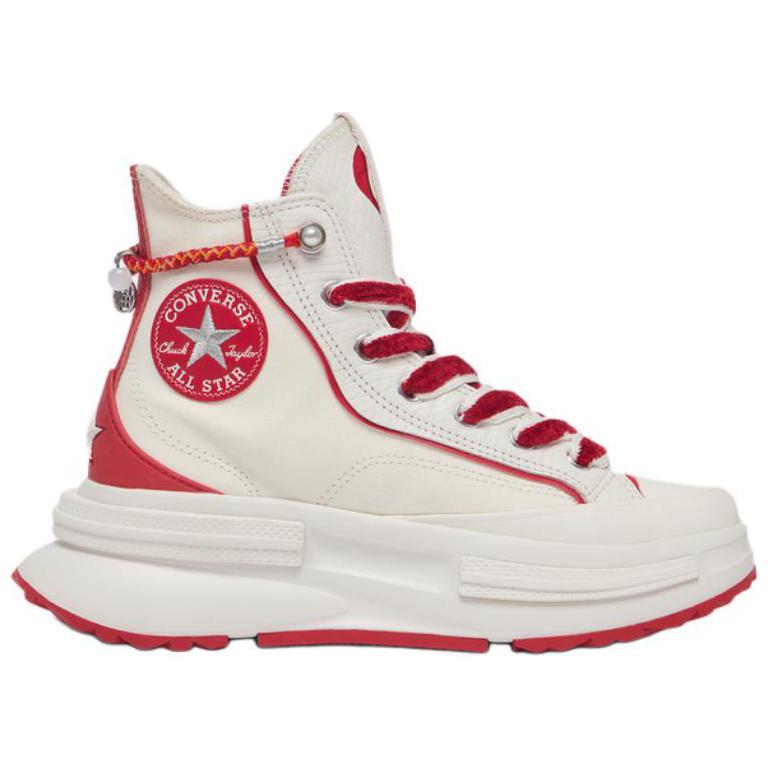 Converse Run Star Legacy CX Белый Красный Змеиный Год Лимитированная Серия Унисекс Высокие Платформы Повседневная Обувь A13346C