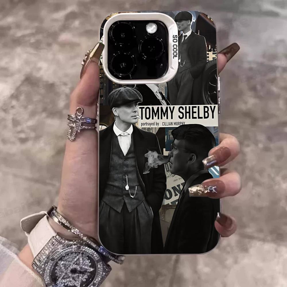 Чехол для телефона на фильм P-Peaky B-Blinders TV Для IPhone 17 16 Plus Pro Max 15 14 13 12 11 Матовые Цветные Чехлы
