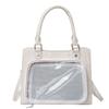 Ita Bag Shoulder Marble Small Ita Bag Mini Handbag Shoulder Bag Tote Tote Bag 2WAY Ita Bag Oshikatsu Bag Marble Black White Green Silver Itaba Cute