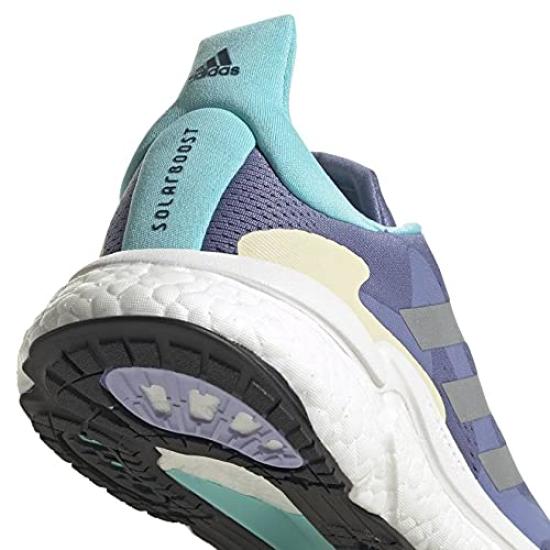 Кроссовки для бега Solar Boost 3 Orbit Tint см [Adidas] Фиолетовый/Серебристый металлик/Оранжевый (H67349) 23,0