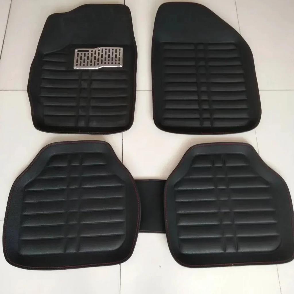 5pcs Auto Floor Mats Foot Rugs Carpets Car Styling For Duster Premium Full Set Carpet Floor Mat Leather Car Accessories