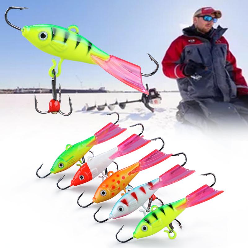 Рыболовные блесны для подледной рыбалки. 5 штук