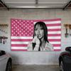 Розовый Пантер American Flag Banner Рекламное Украшение Гаражные Флаги для Спален Парикмахерской Гобелен Наружные Украшения
