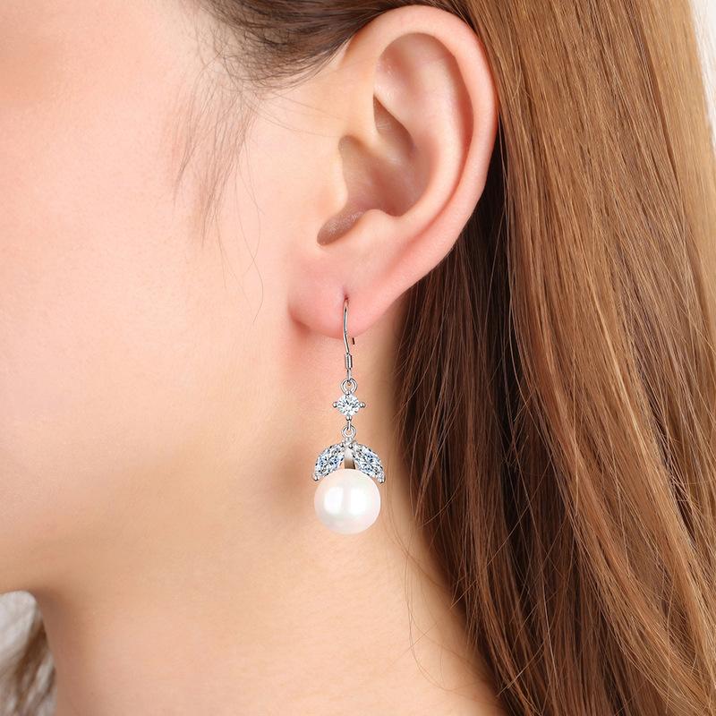 Серьги-капли Lindon из медного сплава с цирконом, серьги-капли для женщин, подарки на свадьбу