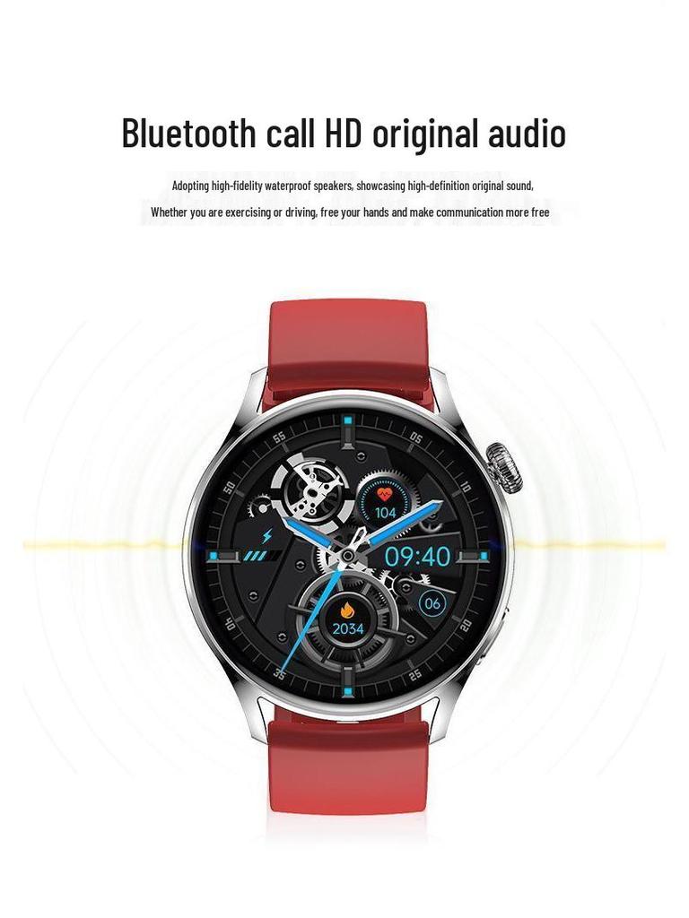 Умные часы Фитнес-трекер: Пульс, Измерение артериального давления, Обнаружение SpO2, Водонепроницаемость IP68, Низкое энергопотребление, Длительное время работы от аккумулятора для бега и спорта.