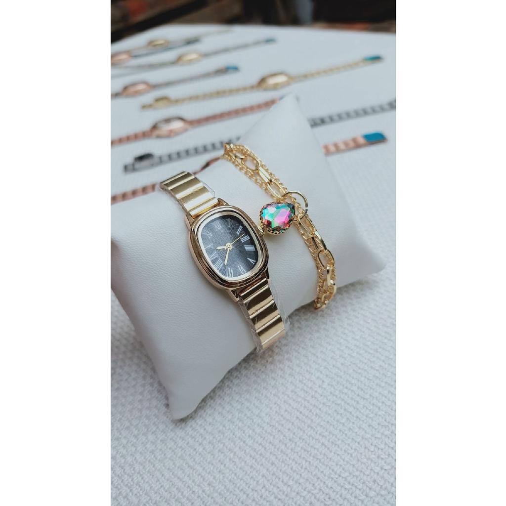 Bracelet Set Analog Wristwatch Clock Set