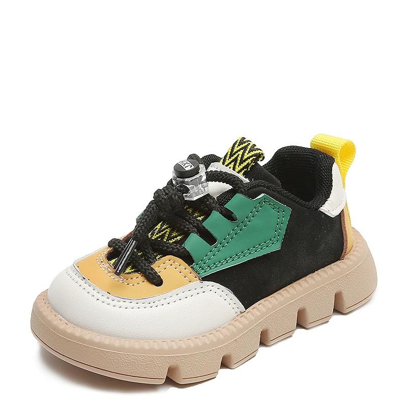 Sneakers for Kids Boys Girls Children's High Quality Velcro Sport Shoes Breathable Tennis Shoes Soft Sole Anti-slip Running Shoes