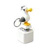 Funny Mini Seagull Fidget Keychain Soft Press Finger Button Stress Relief Toy for Home Office Relaxation