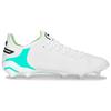 Puma King Ultimate FG AG White Electric Peppermint Men Sneakers Black Fast-Yellow 107097-03