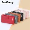 Baellerry Men Women Fashion Card Holder Wallets Casual Design PU Leather Purse Hasp Coin Purses Wallet