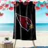 Пляжное полотенце с принтом Arizona Cardinals, Большое, Мягкое, Быстросохнущее, для Пляжа, Кемпинга, Плавания