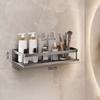 No Drill Shower Organizer Aluminum Corner Shower Shelf Multi-function Bathroom Shelves  Bathroom