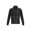 Legacy Windbreaker With Logo Print And Color Block Zip Hoodie Jacket Men Jackets Black 1373821-001