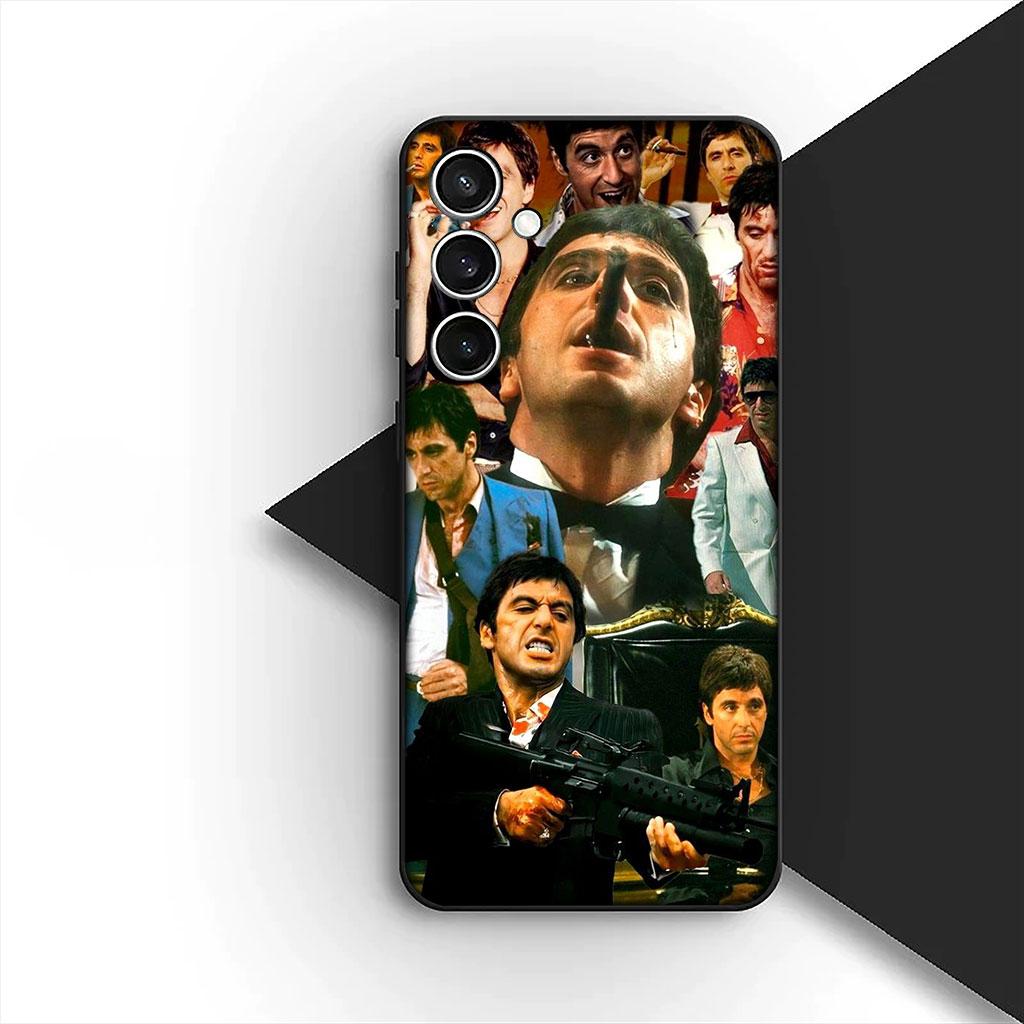 Phone Cover for Motorola Moto G86 G57 E14 E15 G14 G34 G35 G84 G24 A54 G15 Power E22 Soft Silicone Case S-Scarfaces Wallpaper