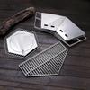 Подставка для костра Audiophile Hexa из нержавеющей стали, гриль для барбекю с сумкой для хранения на 2–4 человека, голландская духовка Single (Печь Hexa, Товар)