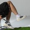 Asics Myge X Gel-Spotlyte Low V2 Ткань Кожа Модный тренд Низкий верх Ретро Баскетбольные кроссовки Унисекс кроссовки Светло-серый 1203A261-020