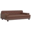 Brown Children's Sofa 90x53x30 Cm Faux Leather
