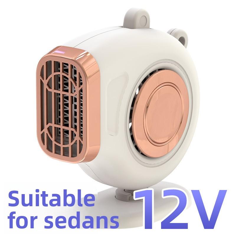Little Sun Car Heater 12V/24V Car Heater Car Creative Quick Heating Mini Hot Fan
