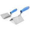 2 шт. Угловые шпатели, скребок для шпатлевки, шпатель для гипсокартона, штукатурка внутри и снаружи = угловой штукатурный инструмент, соскребающий грязь