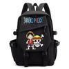 ONE PIECE High School Junior High School Student Elementary School Bag Luffy Fashion Trend Large Capacity Teen Backpack