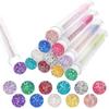 50pcs Disposable   Crystal Lash  Brow  Brush Separate With Tube Eyelash Brush For Eyelash Extension