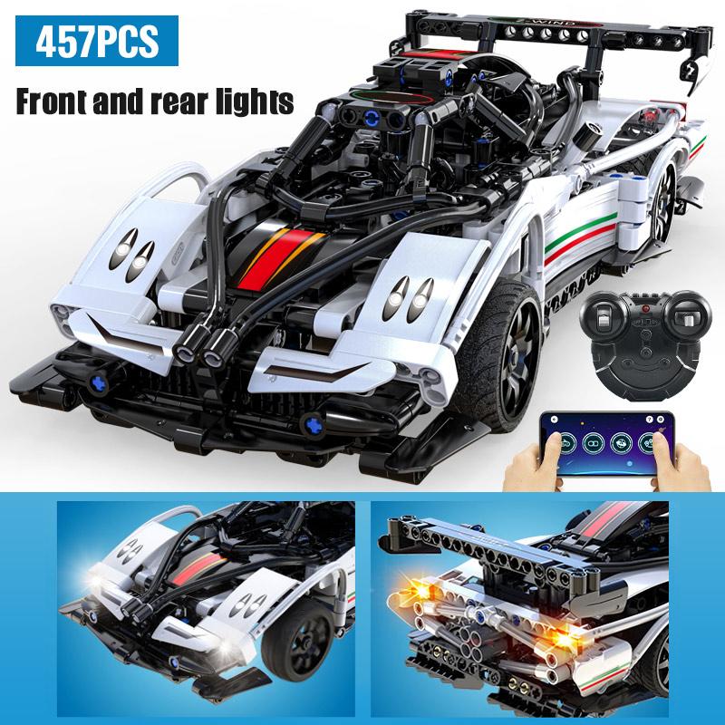 Cada Мобильное приложение, городской автомобиль с дистанционным управлением, спортивный автомобиль, строительные блоки, технический гоночный автомобиль, AWD SUV, радиоуправляемые кирпичи, игрушки для детей