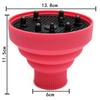 Мягкий силиконовый складной фен-диффузор для парикмахерского фена