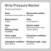 yongrow Automatic Wrist Blood Pressure Monitor with Digital LCD Display & Adjustable Wrist Cuff