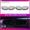 Front Bumper Racing M5 Grille Glossy Black Chrome Carbon M Grill For BMW 5 Series E60 E61 2004-2009 530i 535i 540i Accessories