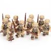 10 шт. фигурка солдата с 10 стрелком оружие аксессуары блок мелкие частицы строительная игрушка солдат модель настольный песок