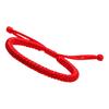 Handmade Braid String Bracelets Adjustable Red/Black Woven Rope Bracelet Good Luck Amulet Accessory for Women Girls