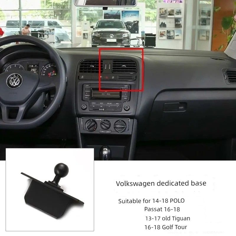 23 Volkswagen New Bora Passat Lavida plus Sagitar Tayron Magotan Car Phone Holder Exclusive Use for Base
