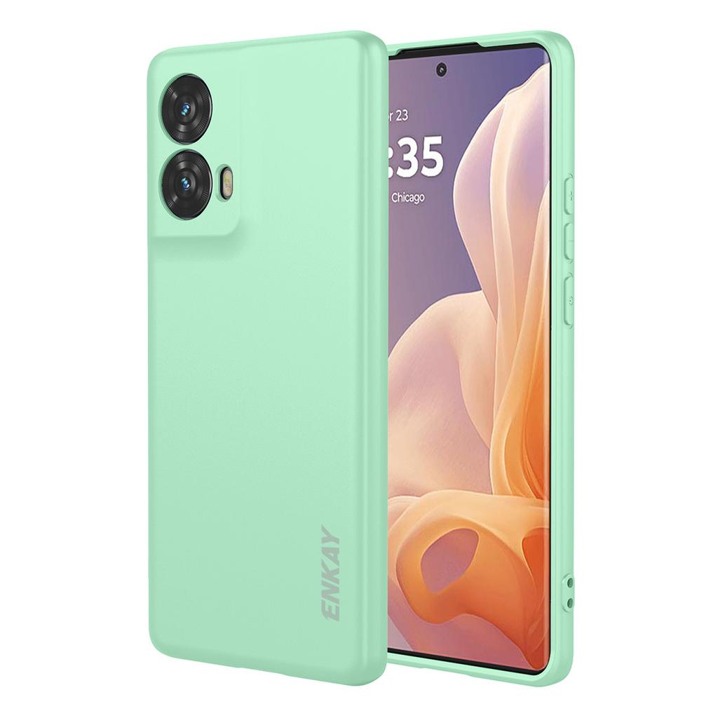 For Motorola Edge 50 Fusion 5G Silicone Case Straight Edge Cell Phone Back Cover