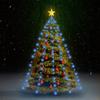 Day and Night - Day and Night Network of Christmas Tree Lights 150 LEDs Blue 150 Cm