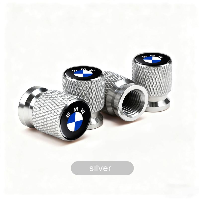 AAACH1 Car Wheel Tire Valve Caps Tyre Stem Covers Airdust Waterproof For BMW E61 E81 E87 1 2 3 4 5 6 7 Series X1 X3 X4 X5 X6 F20 E90