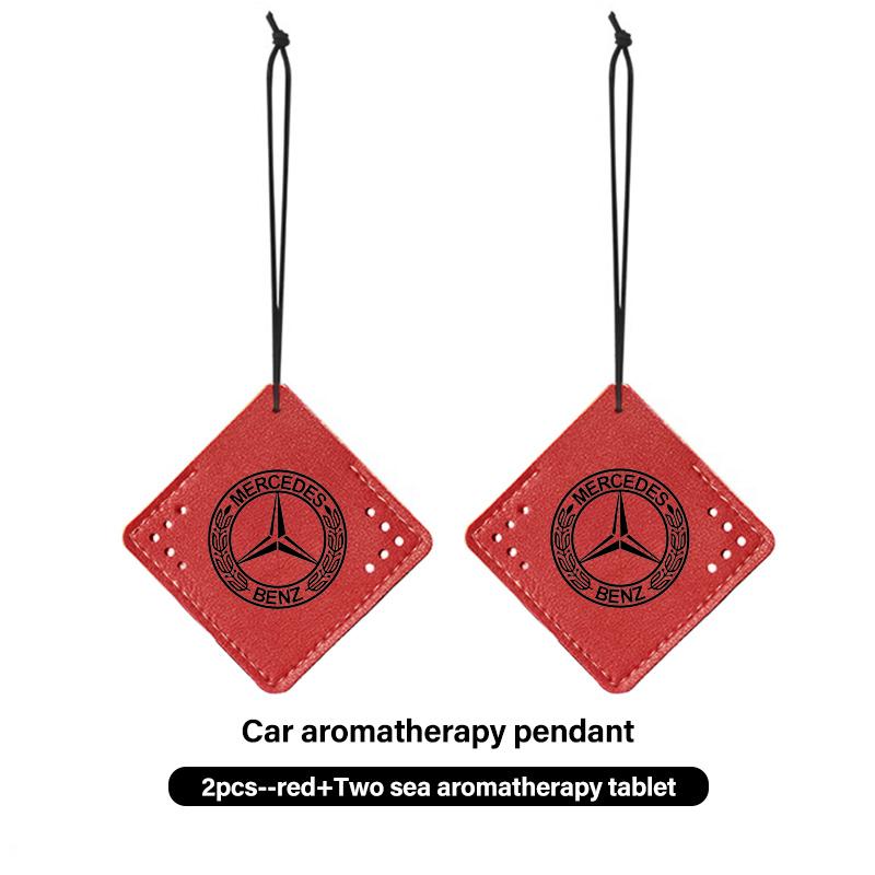 AABGR1 For Benz Car Emblems Interior Pendant Aromatherapy Deodorant Sachet Air Freshener AMG CLA CLS C180 C200 W204 W205 Exclusive A C