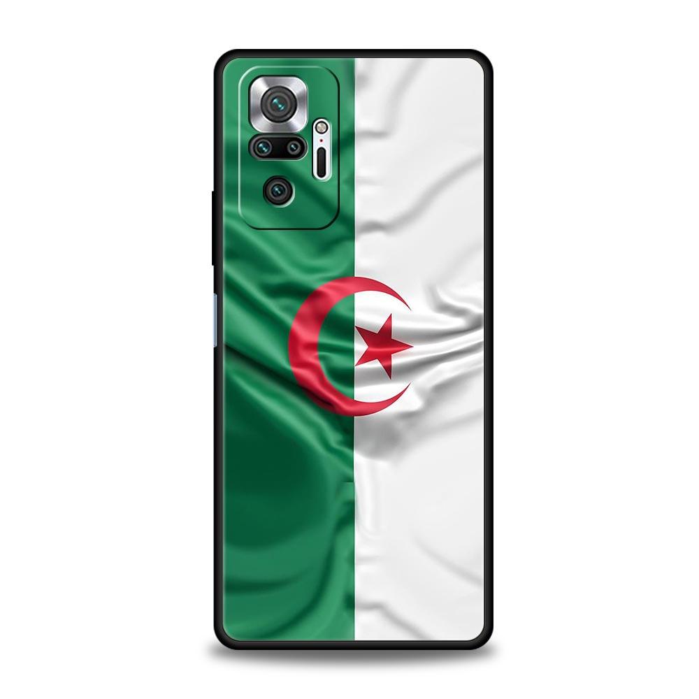 Algeria Passport Phone Case For Xiaomi Redmi Note 14 13 5G 10 11 12 Pro Plus 4G 14C 13C 12C 10C Black Cover