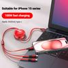 3-in-1 Micro Data Wire USB Type C Fast Charger Cable For Mercedes Benz AMG A B C E S Class GLC GLK GLE GL Interior Accessories QRSTV1 