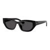 Full Frame Acetate Frame Cat's Eye Sunglasses Women's Black