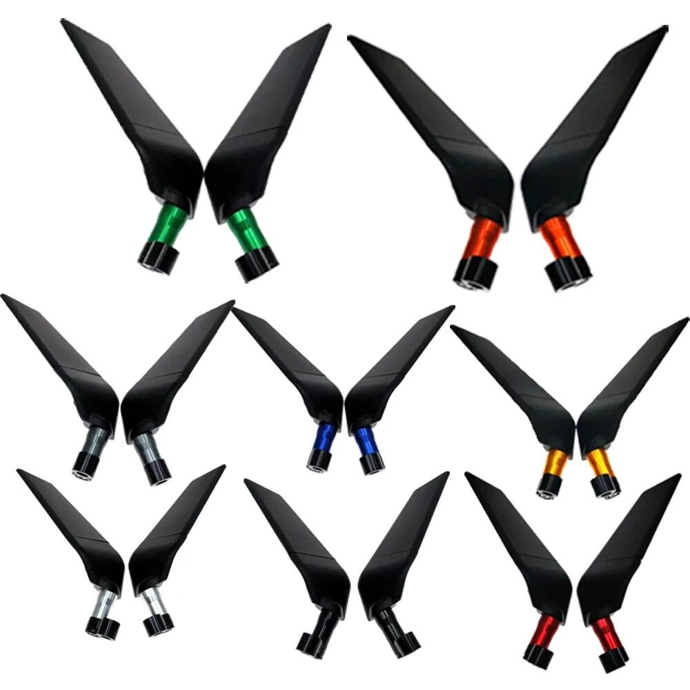 Мотоциклетные зеркала заднего вида Регулируемые вращающиеся боковые зеркала Универсальная посадка для Suzuki SV650 SV1000 SFV650 GLADIUS GSR 400 600