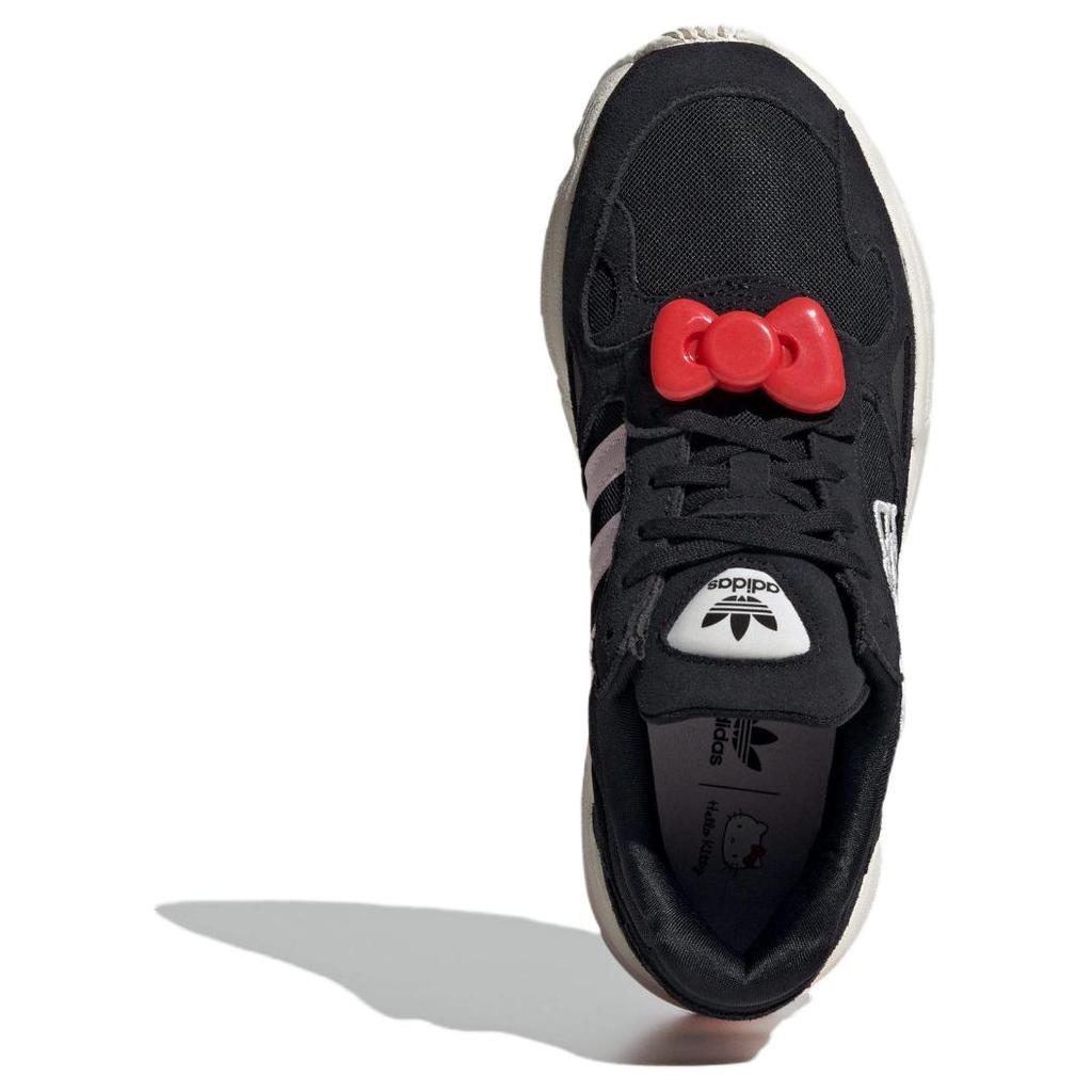 Hello Kitty X Adidas  Falcon Black Clear Pink Women Sneakers Core-Black Off-White IG6788