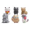 Adorable Stray Cat Blind Box Siamese Cat White Cat Plastic Toy Collectible