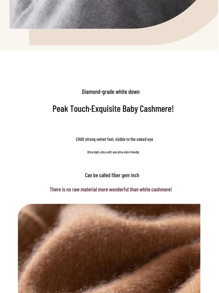 Minimalist Women's Pure Cashmere V-Neck Loose Knit Sweater - Early Autumn Pullover Top